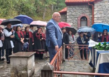 Ο Δήμαρχος Γρεβενών στις εκδηλώσεις μνήμης του Εθνοϊερομάρτυρα Μητροπολίτη Γρεβενών Αιμιλιανού Λαζαρίδη