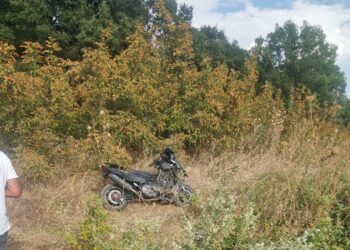Τροχαίο ατύχημα με μηχανή πριν το Βαθύλακκο – Σοβαρός τραυματισμό 37χρονου