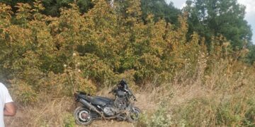 Τροχαίο ατύχημα με μηχανή πριν το Βαθύλακκο – Σοβαρός τραυματισμό 37χρονου