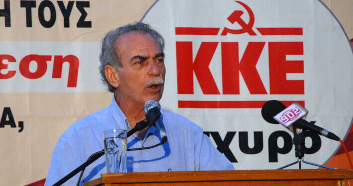 Ανακοίνωση της ΚΕ του ΚΚΕ  για την απώλεια του Σπύρου Χαλβατζή