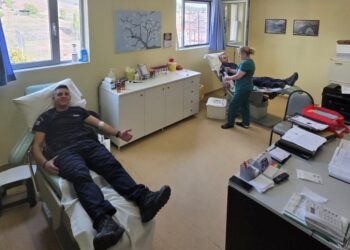 Πανελλαδική εθελοντική αιμοδοσία , ενισχύοντας την τράπεζα αίματος της Ελληνικής Αστυνομίας