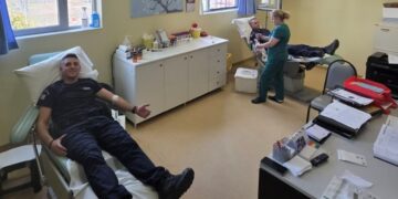 Πανελλαδική εθελοντική αιμοδοσία , ενισχύοντας την τράπεζα αίματος της Ελληνικής Αστυνομίας