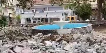 Νεάπολη: Ξεκίνησαν οι εργασίες ανάπλασης της Κεντρικής πλατείας συντριβανίου