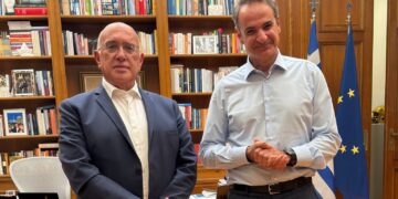 Μιχάλης Παπαδόπουλος: Συνάντηση εργασίας με τον Πρωθυπουργό, Κυριάκο Μητσοτάκη