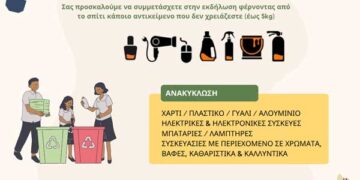 Πρόσκληση σε εκδήλωση: «Επαναχρησιμοποίηση & Ανακύκλωση στην πράξη» στο Τσοτύλι